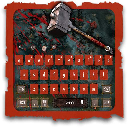 Rampage Dotka Game Keyboard Theme 10001002