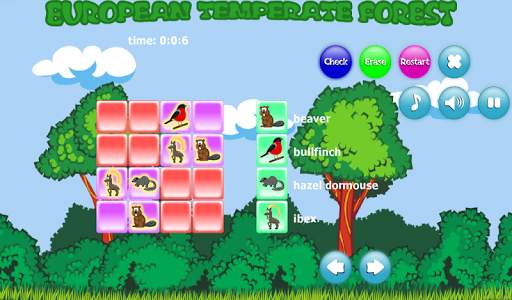 Animal World Map 6 -12 years screenshot 6