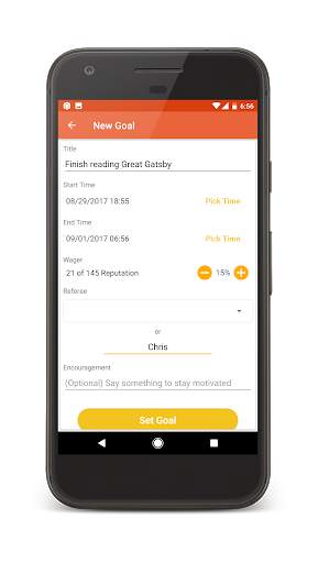Goalie - Social Goal Tracker screenshot 6