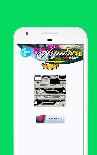 Mod Bus Arjuna XHD BUSSID screenshot 4