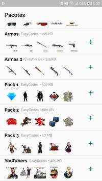 Stickers FF for WhatsApp screenshot 2