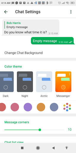 Messenger 2021, text and video chat for free-calls screenshot 4