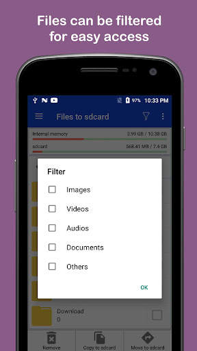 Copy / Move to sdcard screenshot 3
