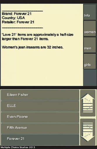 My Size Clothing Lite screenshot 4