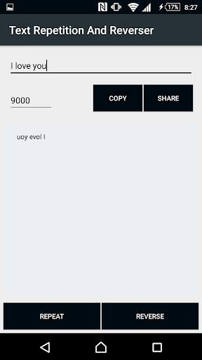 Text Repetition and Reverser screenshot 6