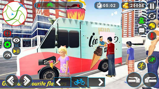 City Ice Cream Man Simulator screenshot 4