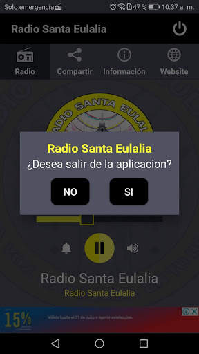 Radio Santa Eulalia 4 تصوير الشاشة