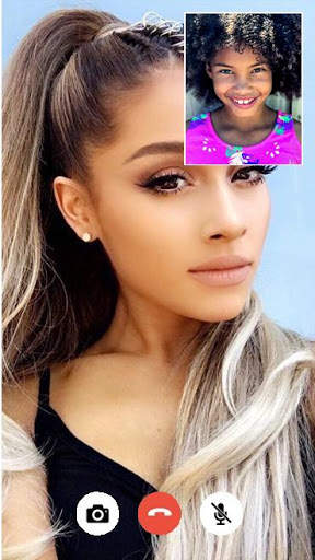 Ariana Grande Call - Fake video call with Ariana 2 تصوير الشاشة