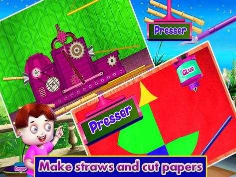 Kite Making Factory Game for Kids screenshot 4