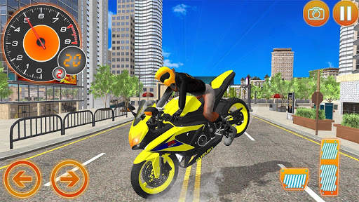 Obsession incroyable de course de moto screenshot 2