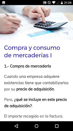 Curso de Contabilidad Avanzada screenshot 3