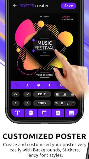 Poster Maker - Poster Designer,Ads Banner Designer screenshot 4