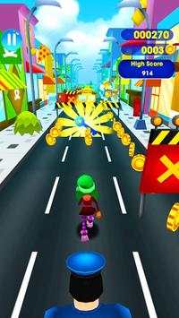 Superheroes Subway Train Surf Rush:Dash Runner screenshot 1