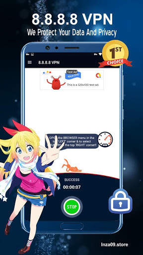 8.8.8.8 VPN: Free VPN, Change IP, Unblock Sites screenshot 3