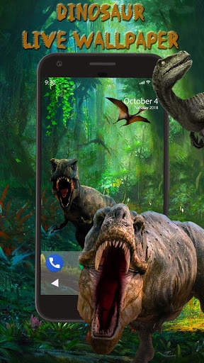 Dinosaur APUS Live Wallpaper screenshot 2