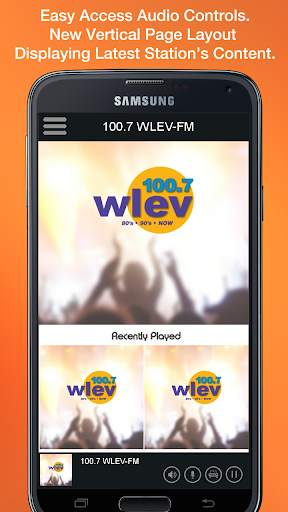 100.7 WLEV screenshot 1