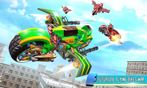 Modern Bus Robot Transform Bike Robot Games screenshot 2