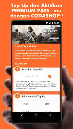 Codashop - Top Up Games & Cara Bayar Coda Shop screenshot 5