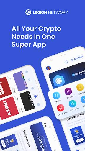 Legion Network Crypto SuperApp screenshot 1