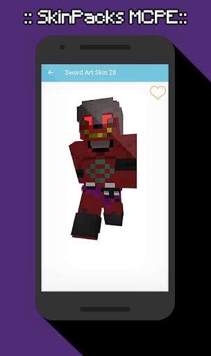 SkinPacks Sword Art for Minecraft screenshot 7