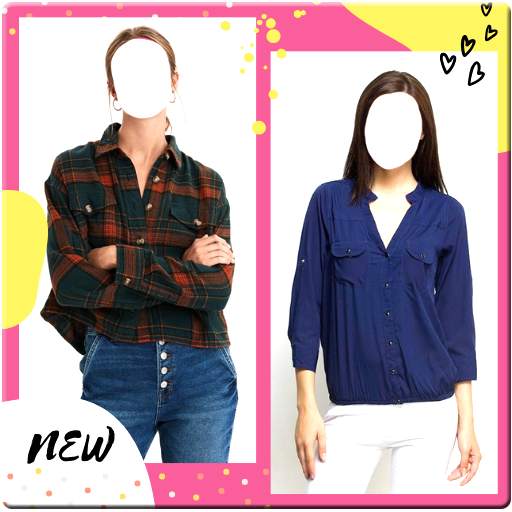 Women Shirt Photo Suit screenshot 16