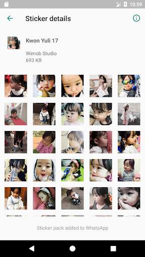 Wa Kwon Yuli Sticker for WAStickerApps screenshot 7