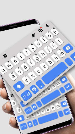 Blue Business Keyboard Theme screenshot 1