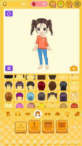 girl style(Avatar Maker) screenshot 5
