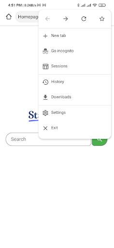 Navegador Web Midori Lite screenshot 3