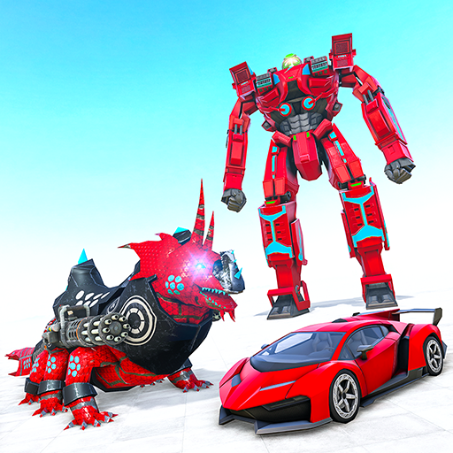 Lizard Robot Car Game: Dragon Robot Transform icon