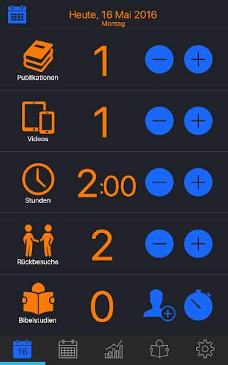 Service Report 2018 screenshot 1