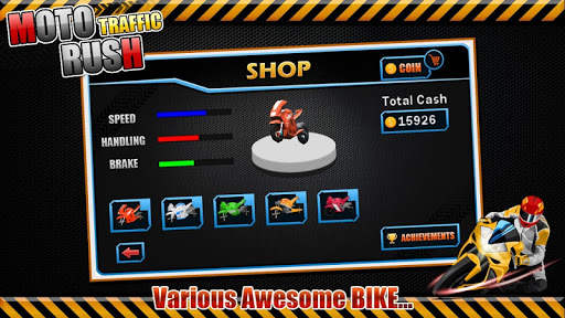 Moto Traffic Rush3D screenshot 4