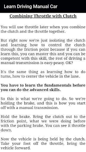 Learn Driving Manual Car Offline screenshot 4
