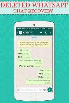 Delete Chat Recovery For WhatsApp 2018 screenshot 5