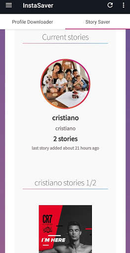 Profile Picture And Story Downloader For Instagram screenshot 2