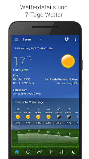 Sense V2 Flip Clock & Weather screenshot 2