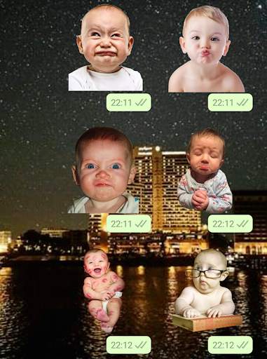 stickers babies for whatsapp screenshot 2