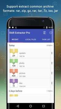 RAR Extractor screenshot 1