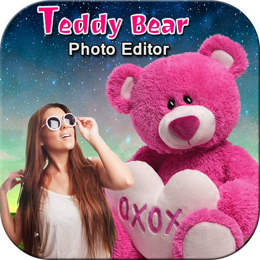 Teddy Bear Photo Editor أيقونة