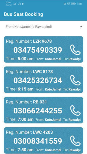 Bus Seat Booking Pakistan screenshot 2