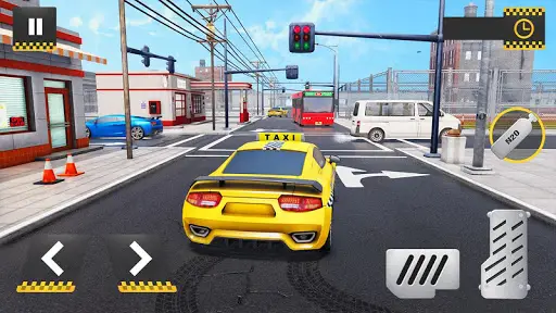 City Taxi Driving Simulator - Free Taxi Games 2021 screenshot 2
