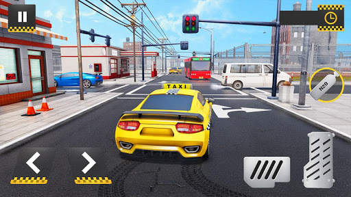 City Taxi Driving Simulator - Free Taxi Games 2021 screenshot 2