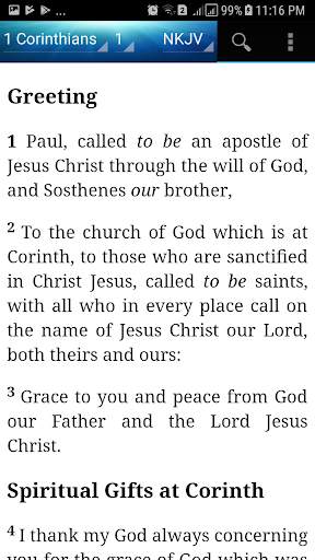 Holy Bible New King James Version(NKJV) screenshot 14