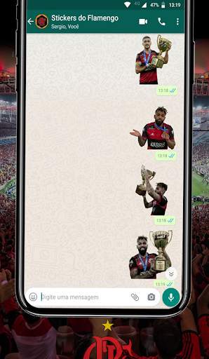 ⚽Mengão Stickers for WhatsApp - Not Official ⚽ screenshot 5