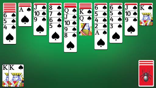 Spider Solitaire screenshot 1
