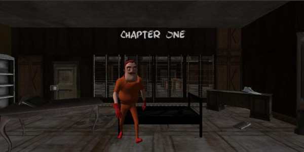 Scary Hi Neighbor Alpha 5 granny MOD screenshot 1