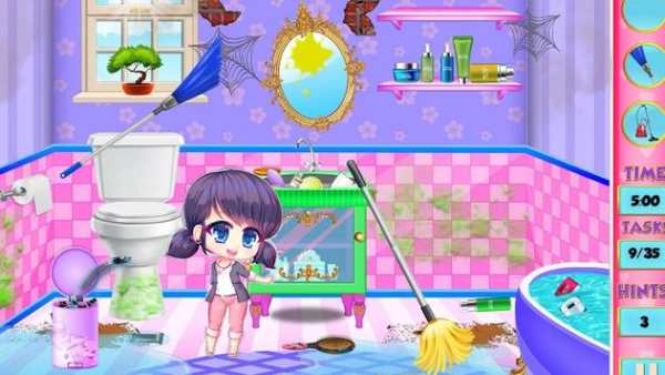 Ladybug Doll Makeover Room : Clean – Fashion Game screenshot 3