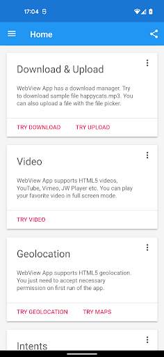 WebView App screenshot 5