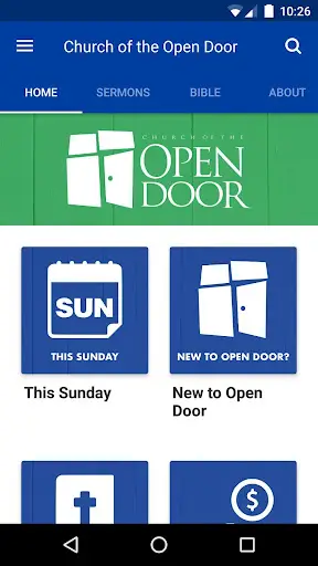 Open Door App 1 تصوير الشاشة