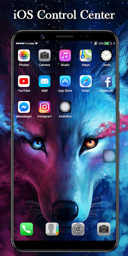 iOS Control Center for android -iphone launcher 13 screenshot 3